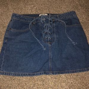 Jean bojo mini skirt